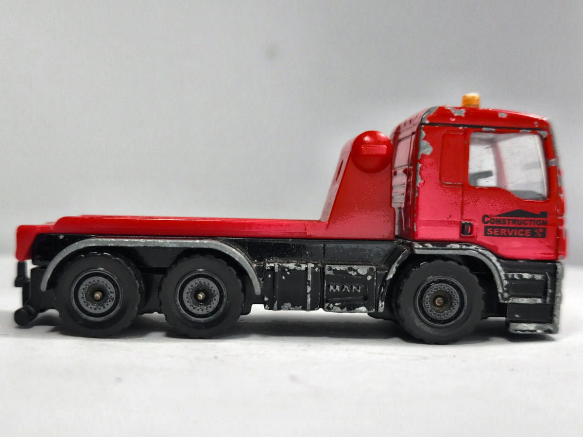 Ciągnik Siodłowy Man Tgs Truck Majorette Czerwony 1:64 – zdjęcie 4