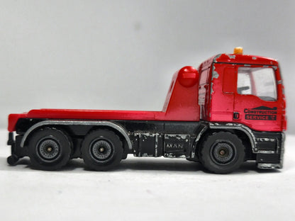 Ciągnik Siodłowy Man Tgs Truck Majorette Czerwony 1:64 – zdjęcie 4