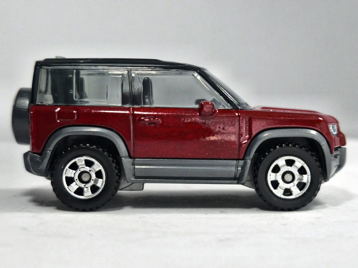 2020 Land Rover Defender Matchbox 2020 1:64 Czerwony Off-Road – zdjęcie 4