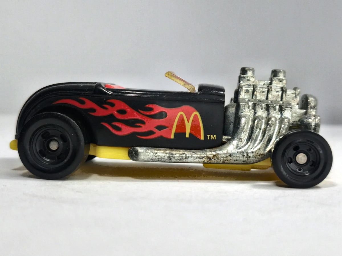 '32 FORD ROADSTER McDonald's Hot Wheels 1993 Czarny 1:64 – zdjęcie 4