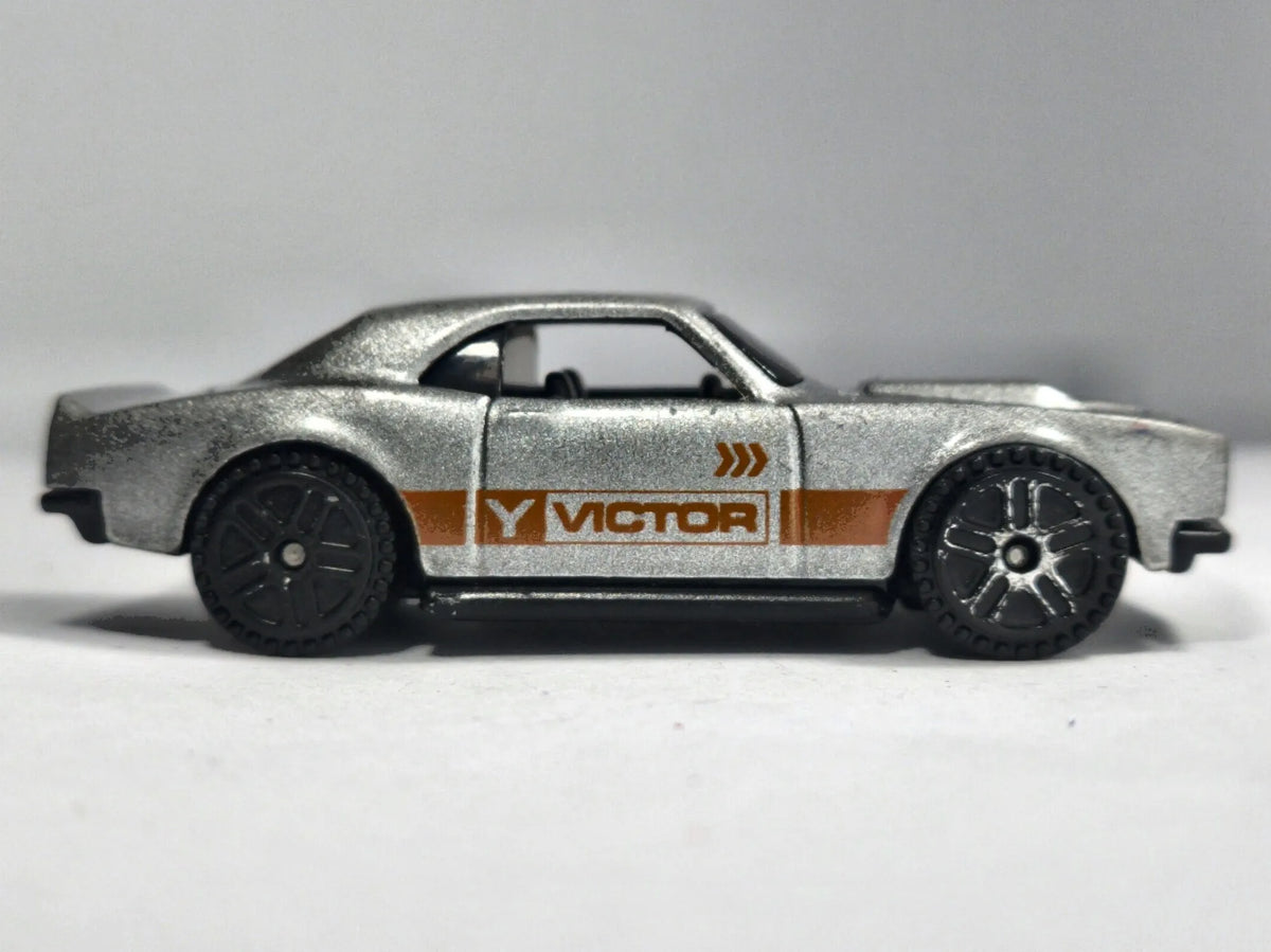 Jak Pontiac Firebird z 1976 r. Unbranded Die cast, Srebrny, 1:64, Resoraki – zdjęcie 4