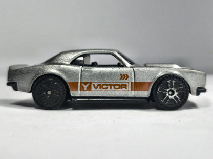 Jak Pontiac Firebird z 1976 r. Unbranded Die cast, Srebrny, 1:64, Resoraki – zdjęcie 4