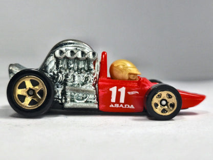 HEAD STARTER, Hot Wheels 2016, Die cast DTX05, Czerwony, 1:64, Resoraki – zdjęcie 4