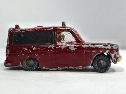 FORD THAMES VAN Husky '60 Bordowy 1:64 Made in Gt Britain – zdjęcie 4