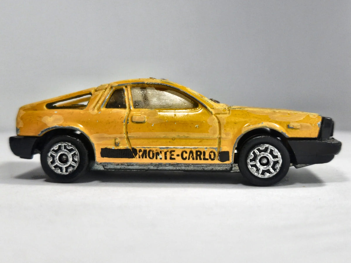 LANCIA MONTECARLO Majorette Made in France ok 1975, NO.285 Musztardowy 1:50 – zdjęcie 4