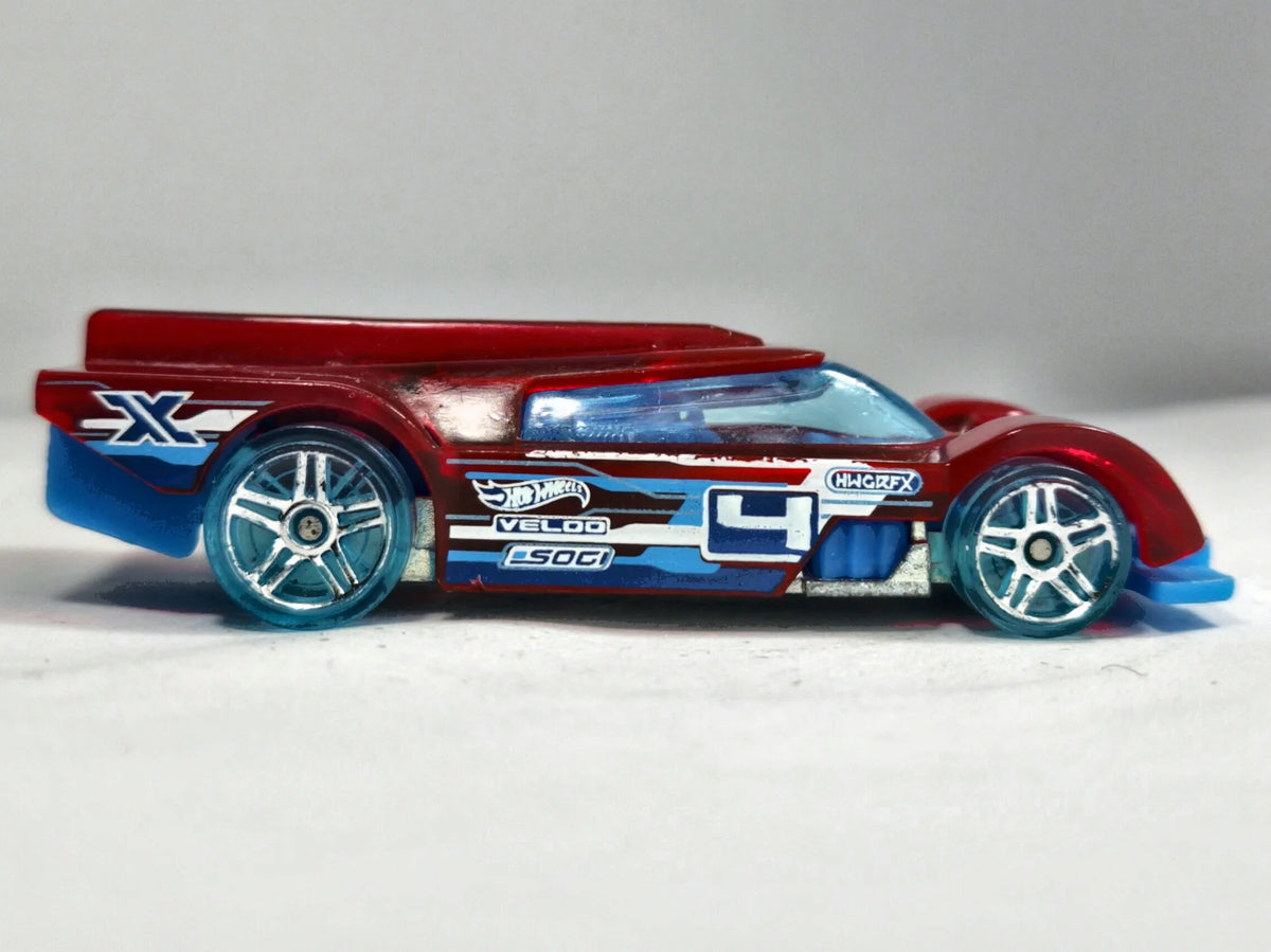 Gruppo X24 Hot Wheels 2018 1:64 27 Luzak Czerwony – zdjęcie 4