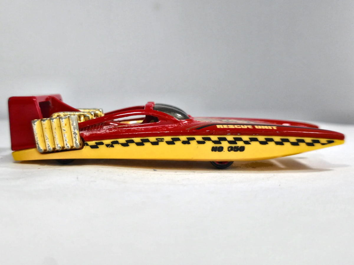 H2Go Hot Wheels 1975 1:64 RESCUE UNIT Luzak Czerwony – zdjęcie 4