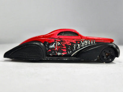 SWOOP COUPE, Hot Wheels 2002, Die cast, Czerwony, 1:43, Resoraki – zdjęcie 4