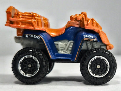 ATV QUAD, Hot Wheels 2012, Die cast MB861, Niebieski, 1:36, Resoraki – zdjęcie 4