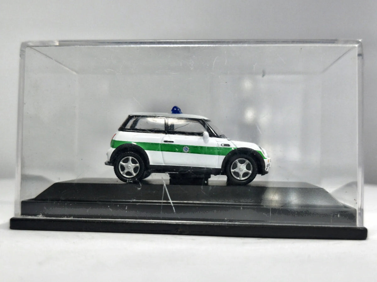 Mini Cooper Polizei Policja Schuco Biały 1:87 – zdjęcie 4