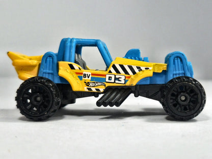 BUGGY, Hot Wheels 2013, Die cast BDC94, Żółty, 1:64, Resoraki – zdjęcie 4