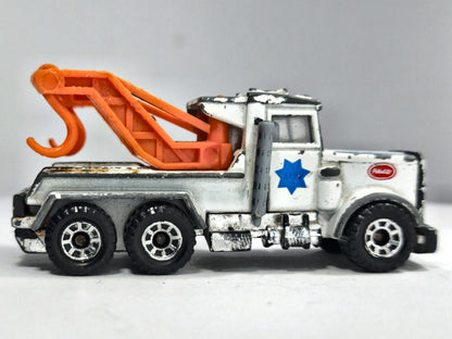 Peterbilt Matchbox 1981 Superfast 1:80 Ciężarówka POLICE Luzak Policja – zdjęcie 4