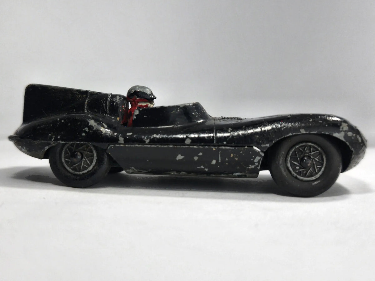D-TYPE JAGUAR 3.5 LITRE SPORTS Crescent Toys Czarny 1:43 Made in England – zdjęcie 4