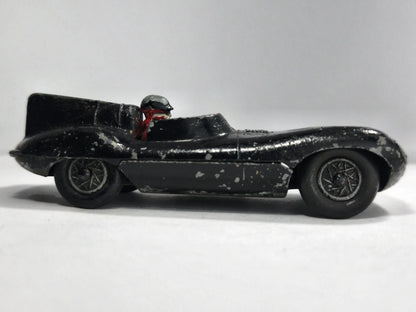 D-TYPE JAGUAR 3.5 LITRE SPORTS Crescent Toys Czarny 1:43 Made in England – zdjęcie 4