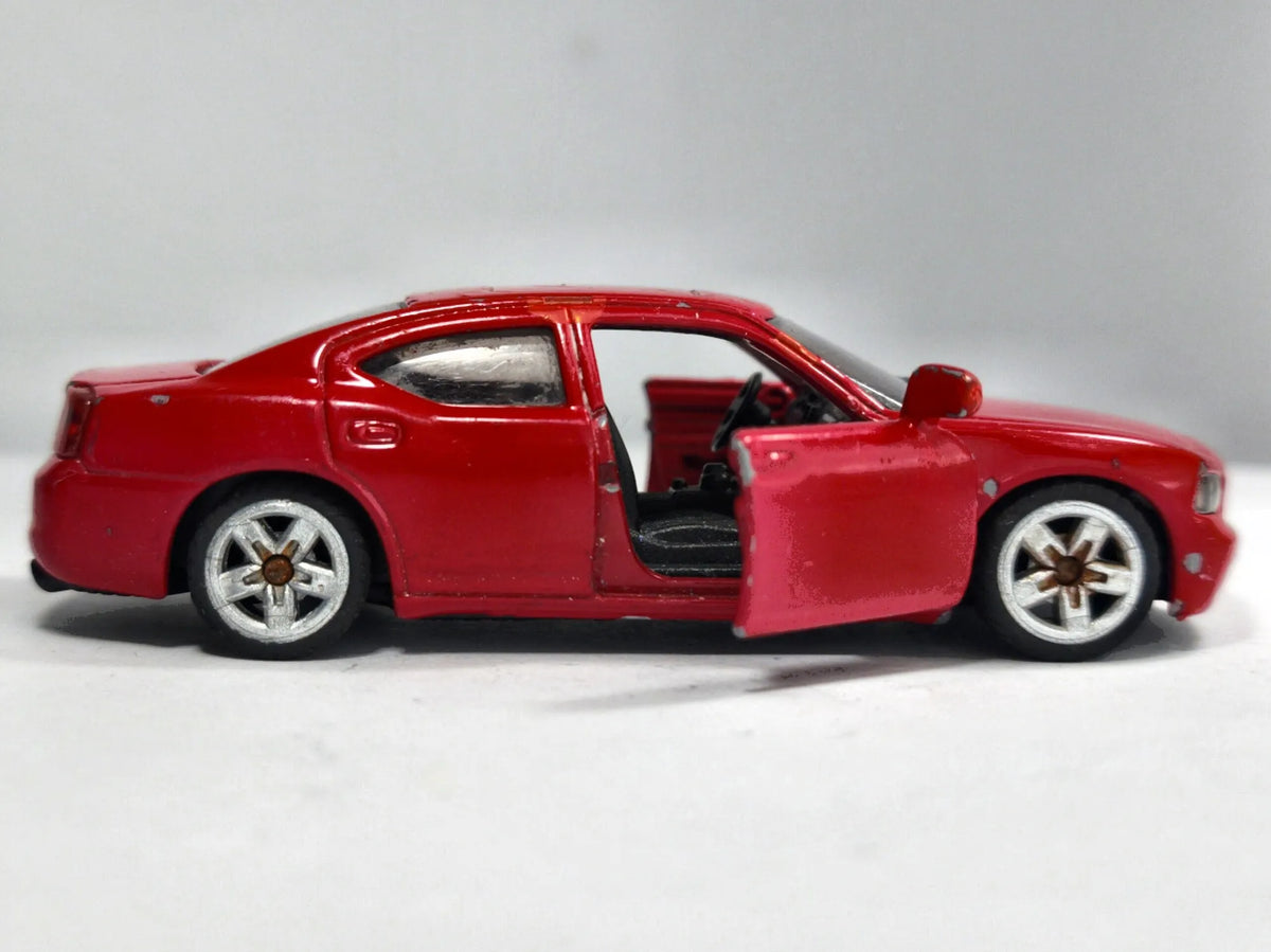 Dodge Charger SIKU 2006 1:64 Luzak Czerwony Muscle Car – zdjęcie 4