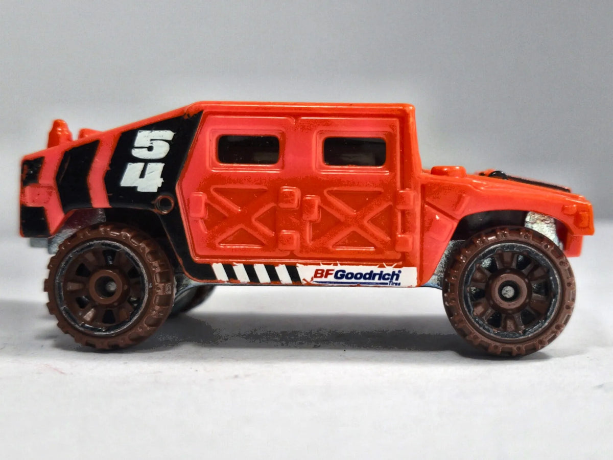 HUMMER H2, Hot Wheels 2014, Die cast P41, Pomarańczowy, 1:64, Resoraki – zdjęcie 4