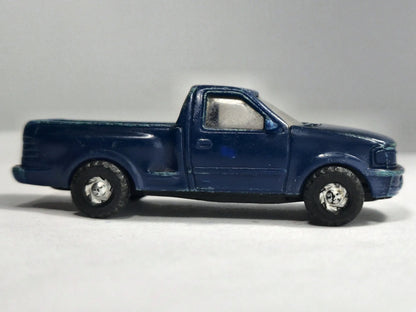 FORD F-150 PICKUP TRUCK, Kentoys 1999, Die cast, Niebieski, 1:64, Resoraki – zdjęcie 4