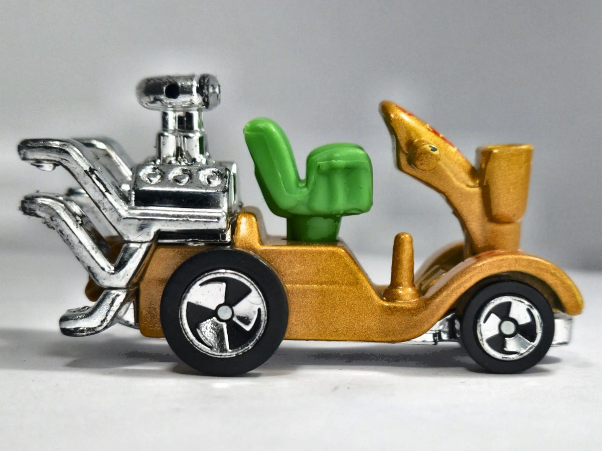 BAJA-HA-HA, Vintage Maisto, Die cast 11113, Złoty, 1:64, Resoraki – zdjęcie 4
