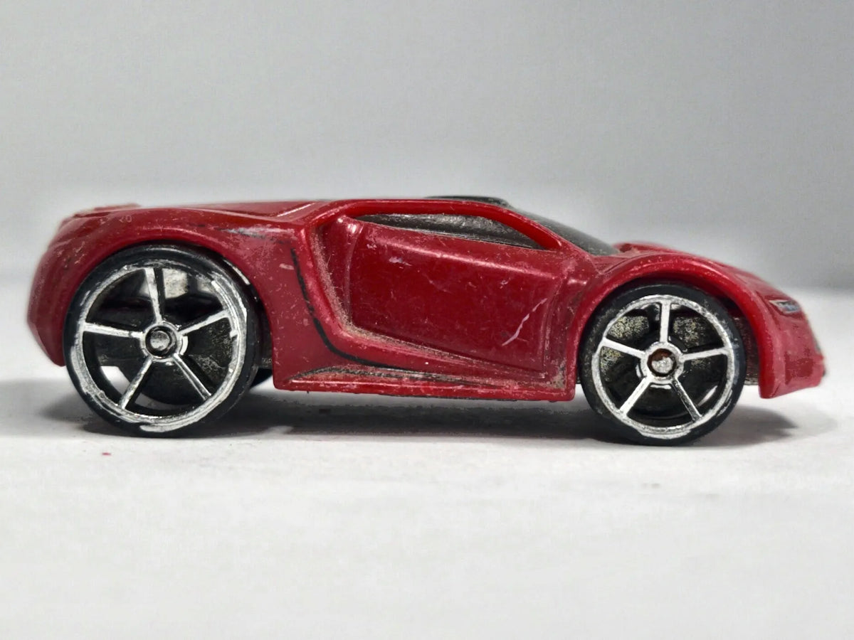 Ultra Rage HW Track Stars Hot Wheels 2007 Czerwony 1:64 – zdjęcie 4