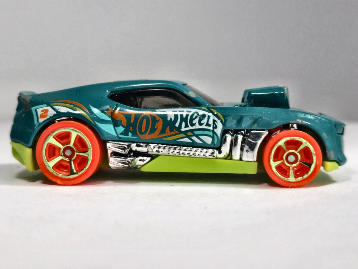 TWINDUCTION Hot Wheels 2010 Zielony 1:64 – zdjęcie 4