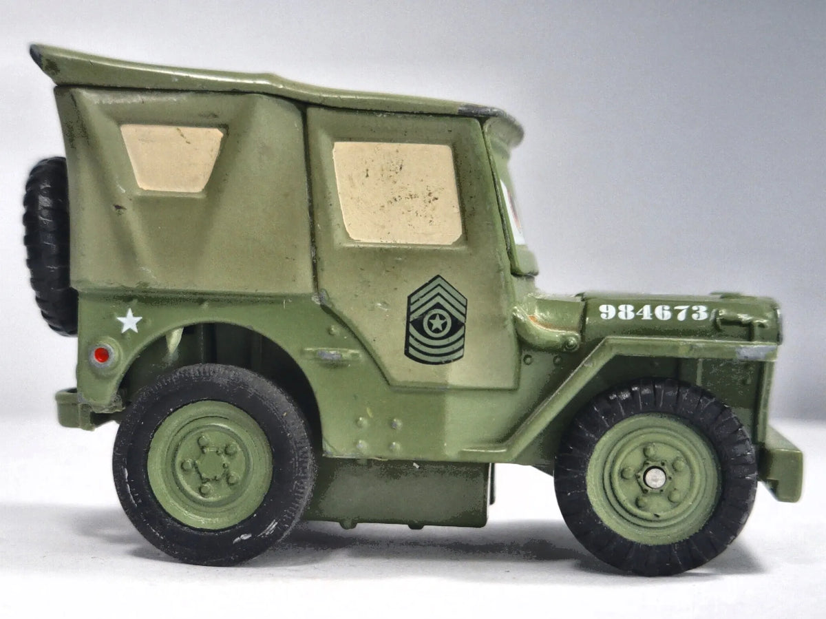 SARGE (KAMASZ), Auta 3 - Disney/Pixar, Die cast, Zielony, 1:64, Resoraki – zdjęcie 4