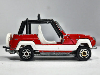 Renault Rodeo Majorette '80 Czerwony 1:47 Made in Majorette – zdjęcie 4