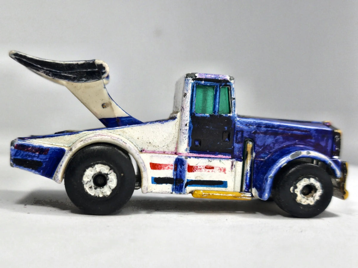 Kenworth D Matchbox 1982 Super Kings 1:64 Made in England Luzak Custom Art – zdjęcie 4