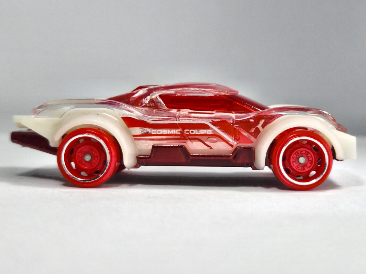 COSMIC COUPE, Hot Wheels 2020, Die cast GRX46, Czerwony, 1:64, Resoraki – zdjęcie 4