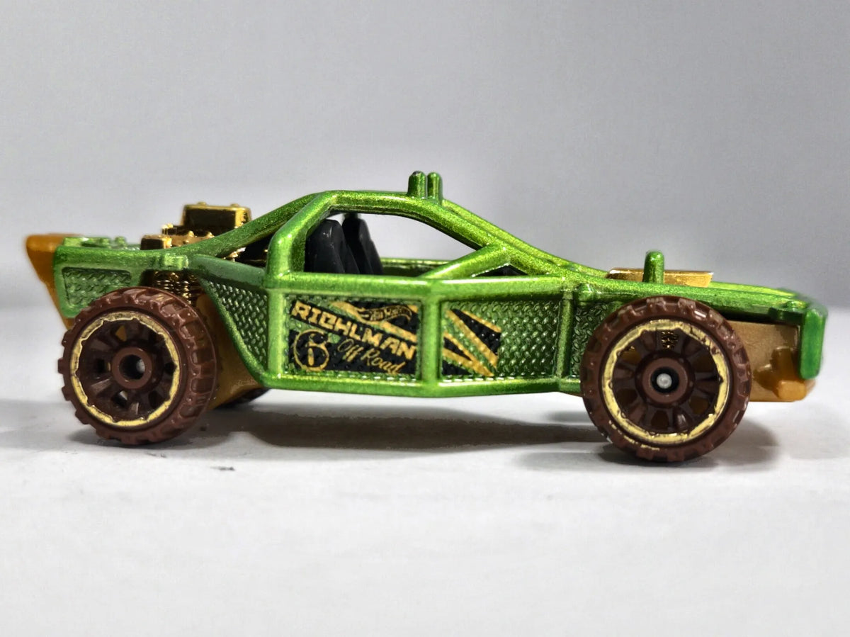 ROLL CAGE BUGGY Hot Wheels 2000 Zielony 1:64 – zdjęcie 4
