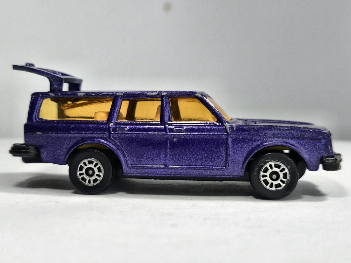 Volvo 245 DL Corgi Juniors Juniors '8- Fioletowy 1:56 Made in Gt Britain – zdjęcie 4