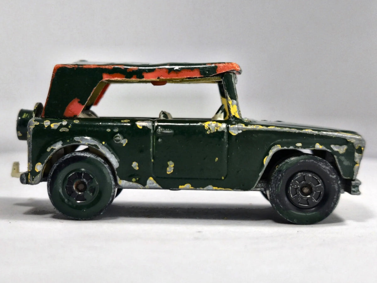 FIELD CAR Matchbox Series Matchbox 1969 Zielony 1:60 Made in England – zdjęcie 4