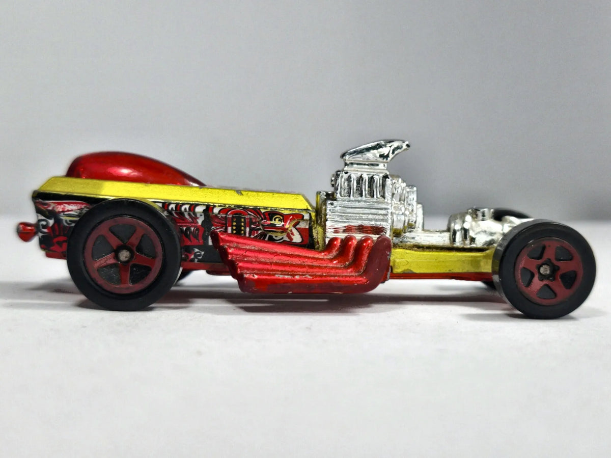 RIGOR MOTOR, Hot Wheels 1994, Die cast, Czerwony, 1:64, Resoraki – zdjęcie 4