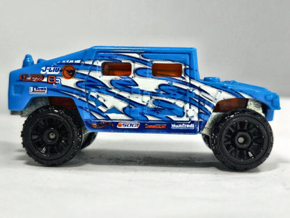 General Corp Hot Wheels 2014 1:64 Luzak Niebieski – zdjęcie 4