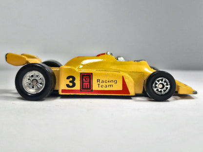 Bolid Formuła 1 Racing Team McToy Żółty 1:55 Vintage – zdjęcie 4