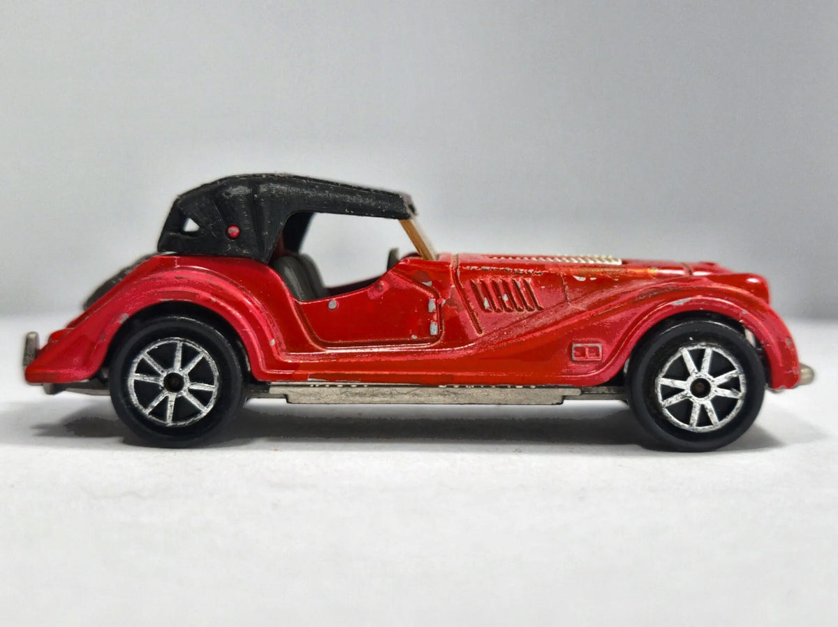 MORGAN, Majorette, Made in France, Die cast NO.261 Czerwony, 1:50, Resoraki – zdjęcie 4