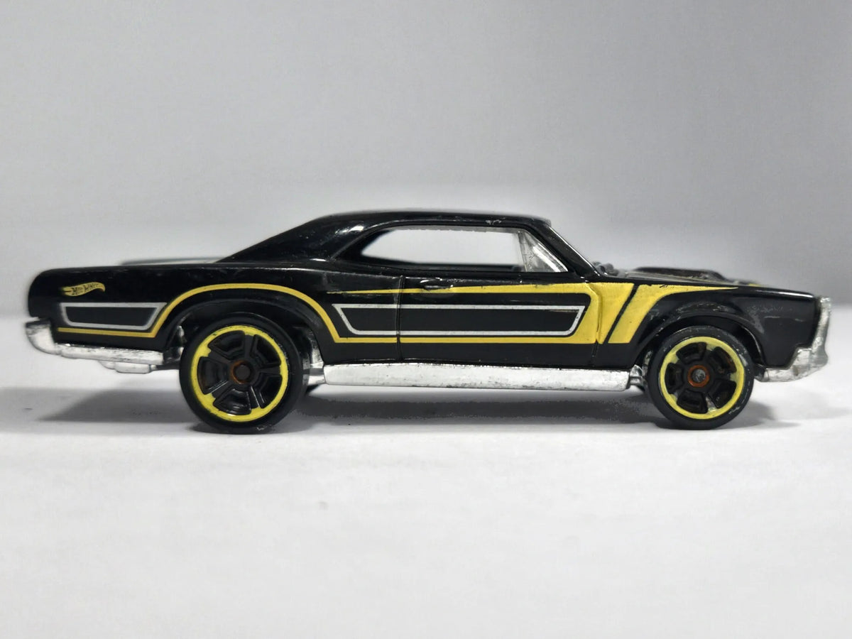 '67 PONTIAC GTO, Hot Wheels 1996, Die cast J38, Czarny, 1:57, Resoraki – zdjęcie 4