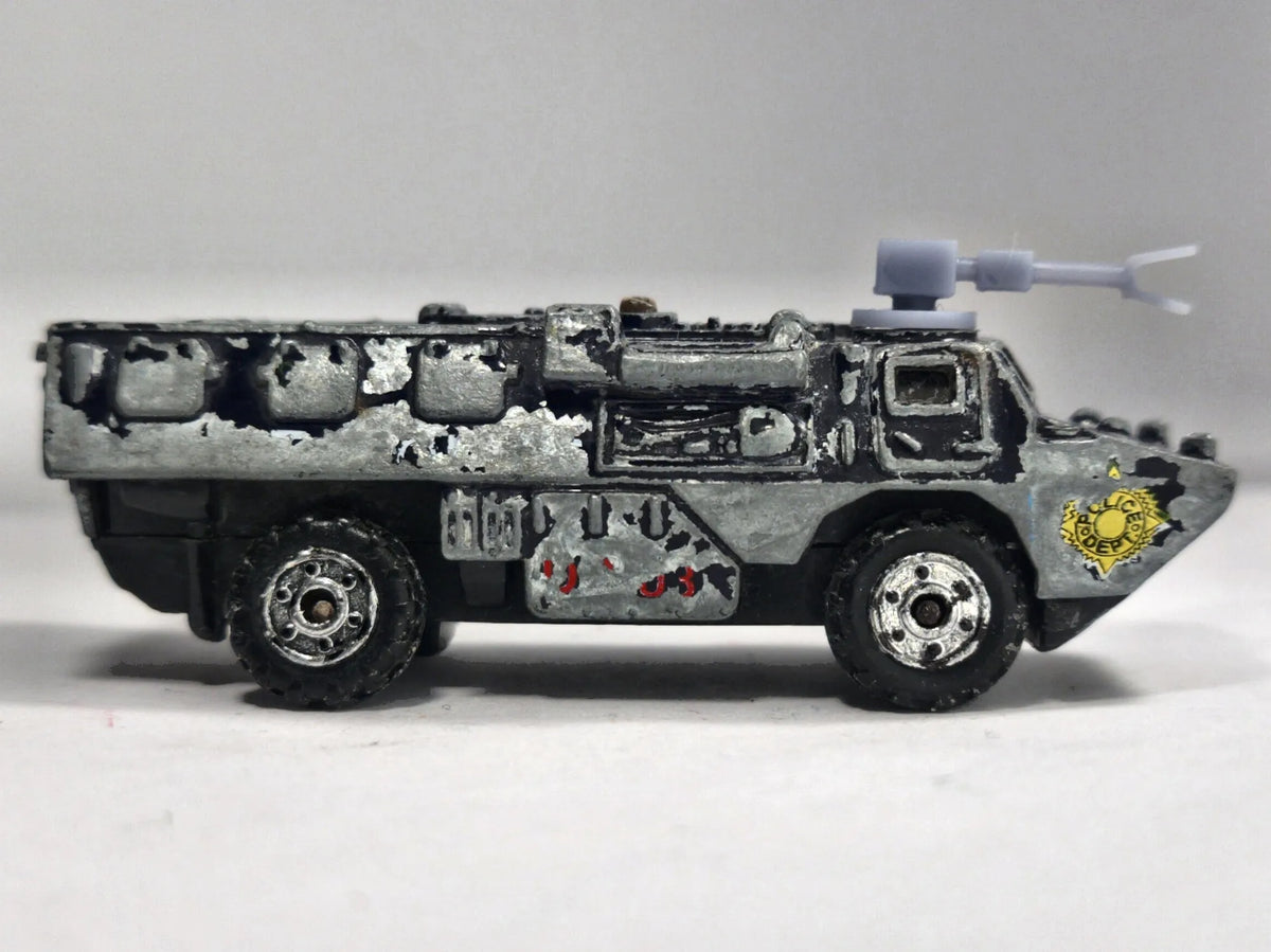 SWAT VEHICLE, Pojazd Wojskowy 236, Die cast 07/08, Szary, 1:64, Resoraki – zdjęcie 4