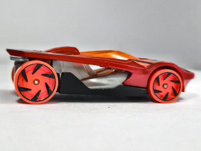 HW Warp Speeder Hot Wheels 2019 Mainline 1:64 Luzak Czerwony – zdjęcie 4