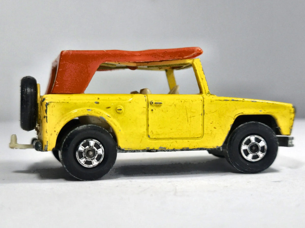 Field Car Matchbox 1969 Matchbox Series 1:64 Made in England Jeep Luzak – zdjęcie 4