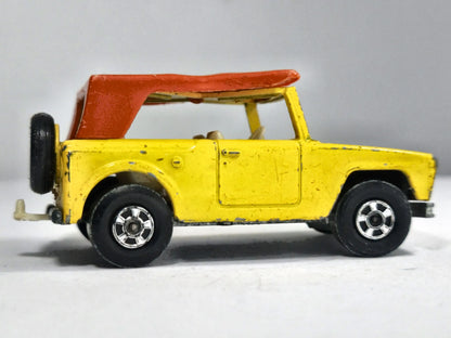 Field Car Matchbox 1969 Matchbox Series 1:64 Made in England Jeep Luzak – zdjęcie 4