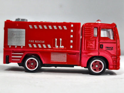 Wóz Strażacki Pumper Na Podwoziu Ciężarowym 1:71 Czerwony Straż pożarna – zdjęcie 4