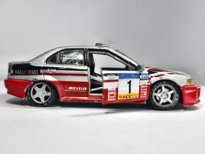 Mitsubishi Lancer Hongwell Srebrny 1:38 – zdjęcie 4