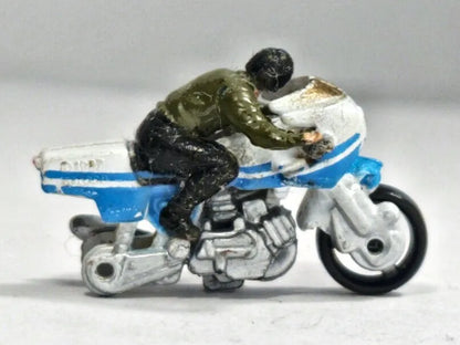 Motocykl Motocykl Sportowy Micro Machines Galoob Biały 1:87 – zdjęcie 4