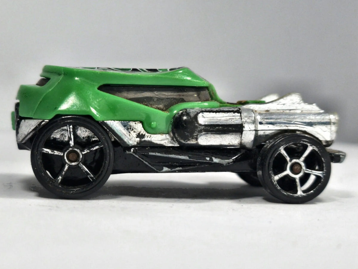 Shell Shock Hot Wheels 2006 1:64 Luzak Zielony – zdjęcie 4