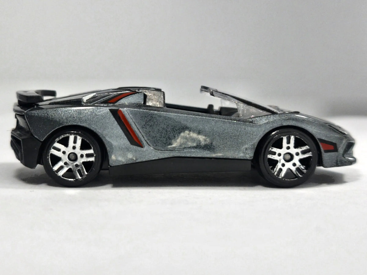 Lamborghini Aventador SVJ 1:64 Luzak Szary – zdjęcie 4