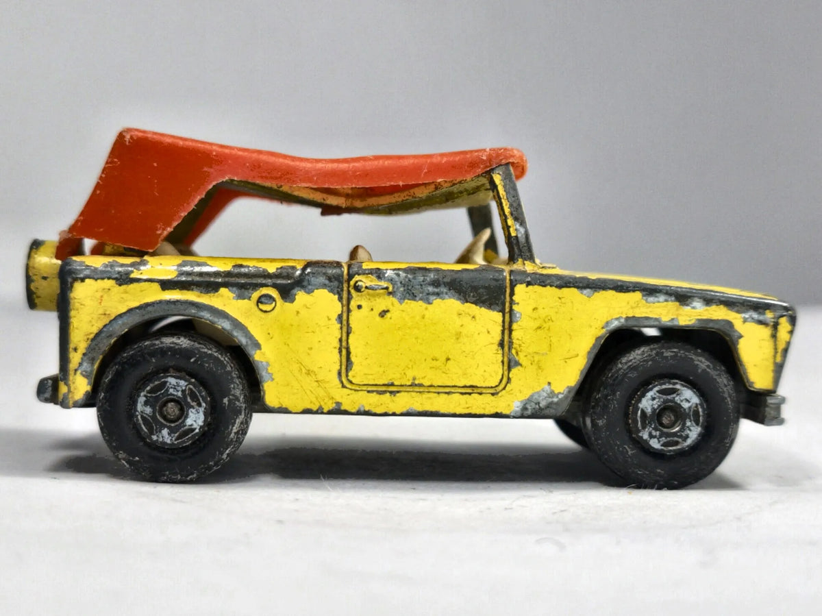 Field Car Matchbox 1969 Matchbox Series 1:64 Made in England Pickup 2xMetal – zdjęcie 4