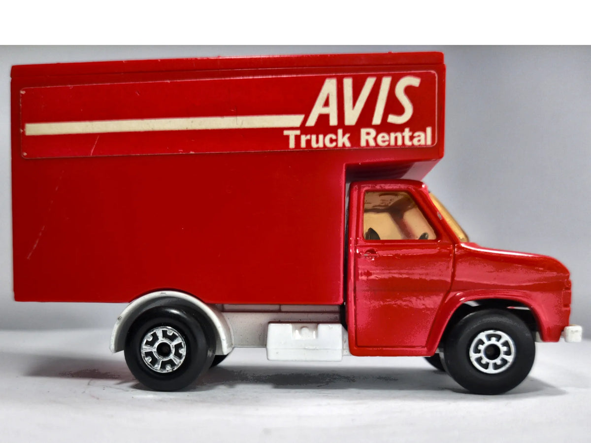Ford 27 Series Matchbox 1977 Czerwony 1:43 Made in England AVIS – zdjęcie 4