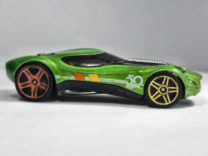 HW 40TH, Hot Wheels 2007, Die cast 1188 MJ 15, Zielony, 1:64, Resoraki – zdjęcie 4