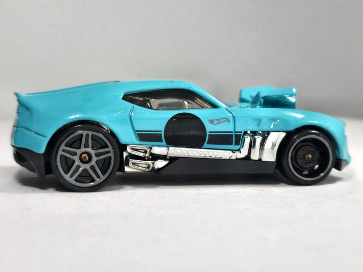 Twinduction Hot Wheels 2010 2010 New Models 1:64 Luzak Turkusowy – zdjęcie 4