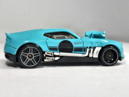 Twinduction Hot Wheels 2010 2010 New Models 1:64 Luzak Turkusowy – zdjęcie 4